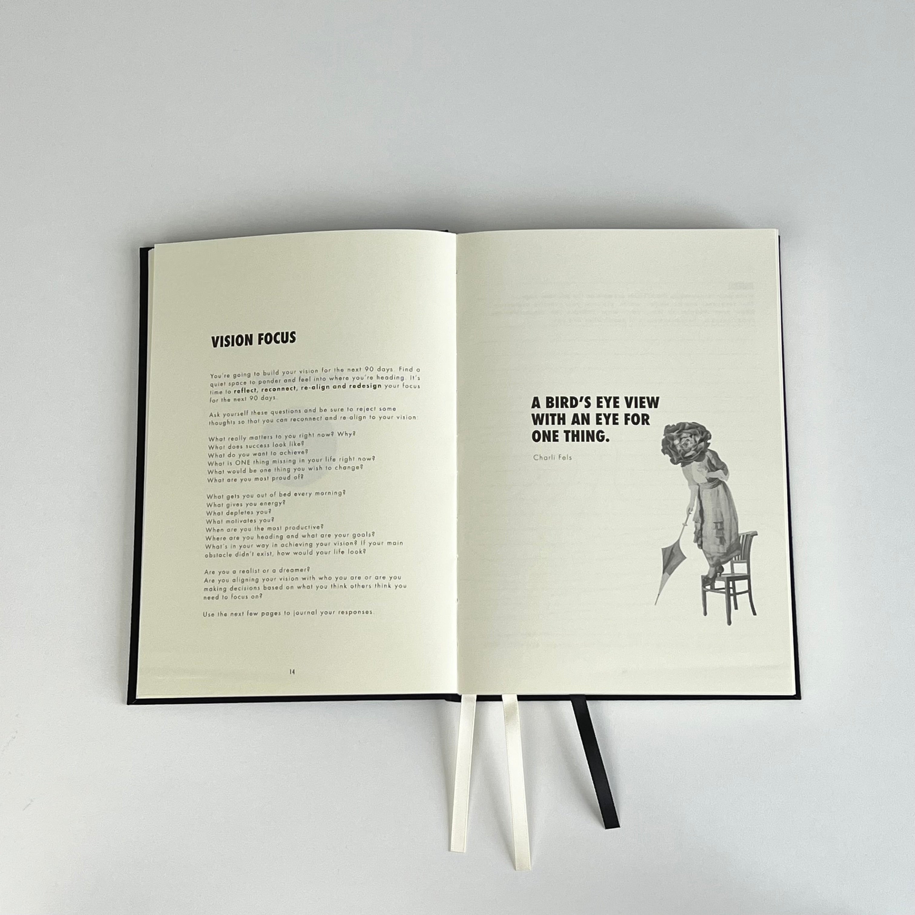 Daily FOCUS Planner (Black)
