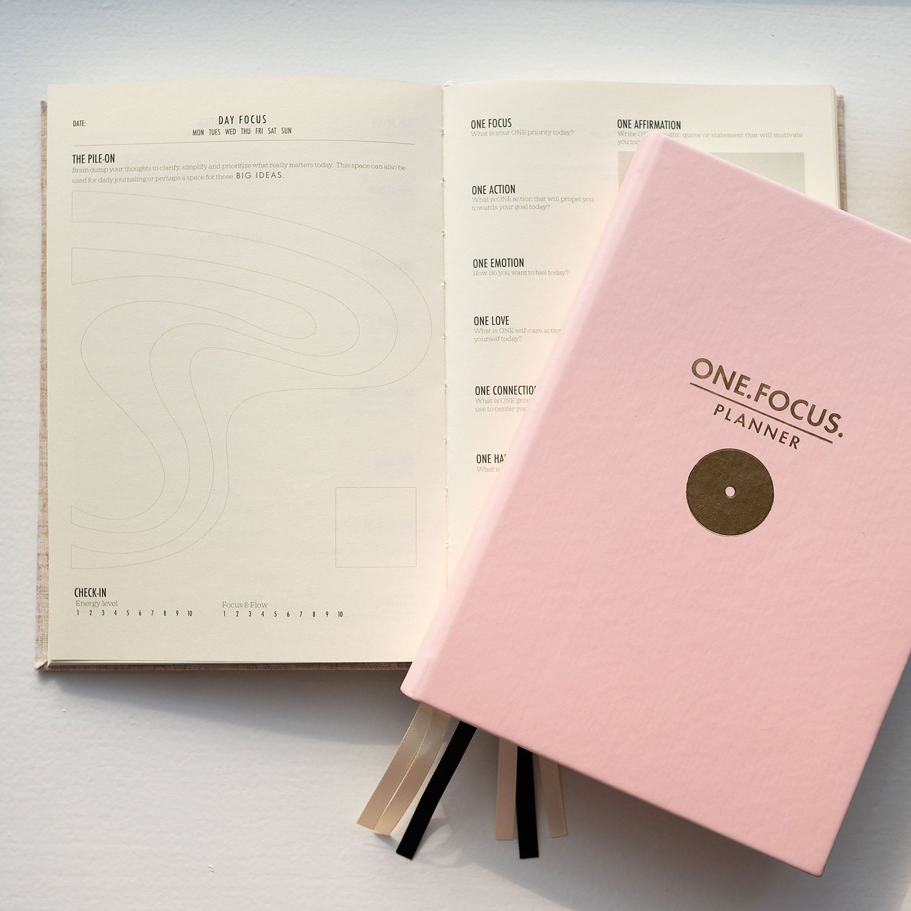 Daily FOCUS Planner (Pink)
