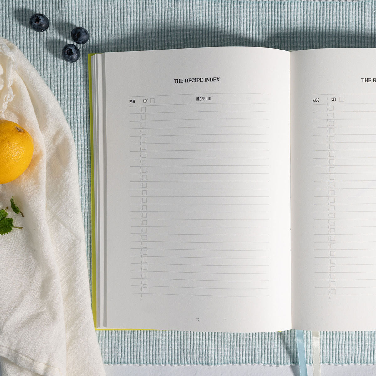 Recipe Book Journal - Gray