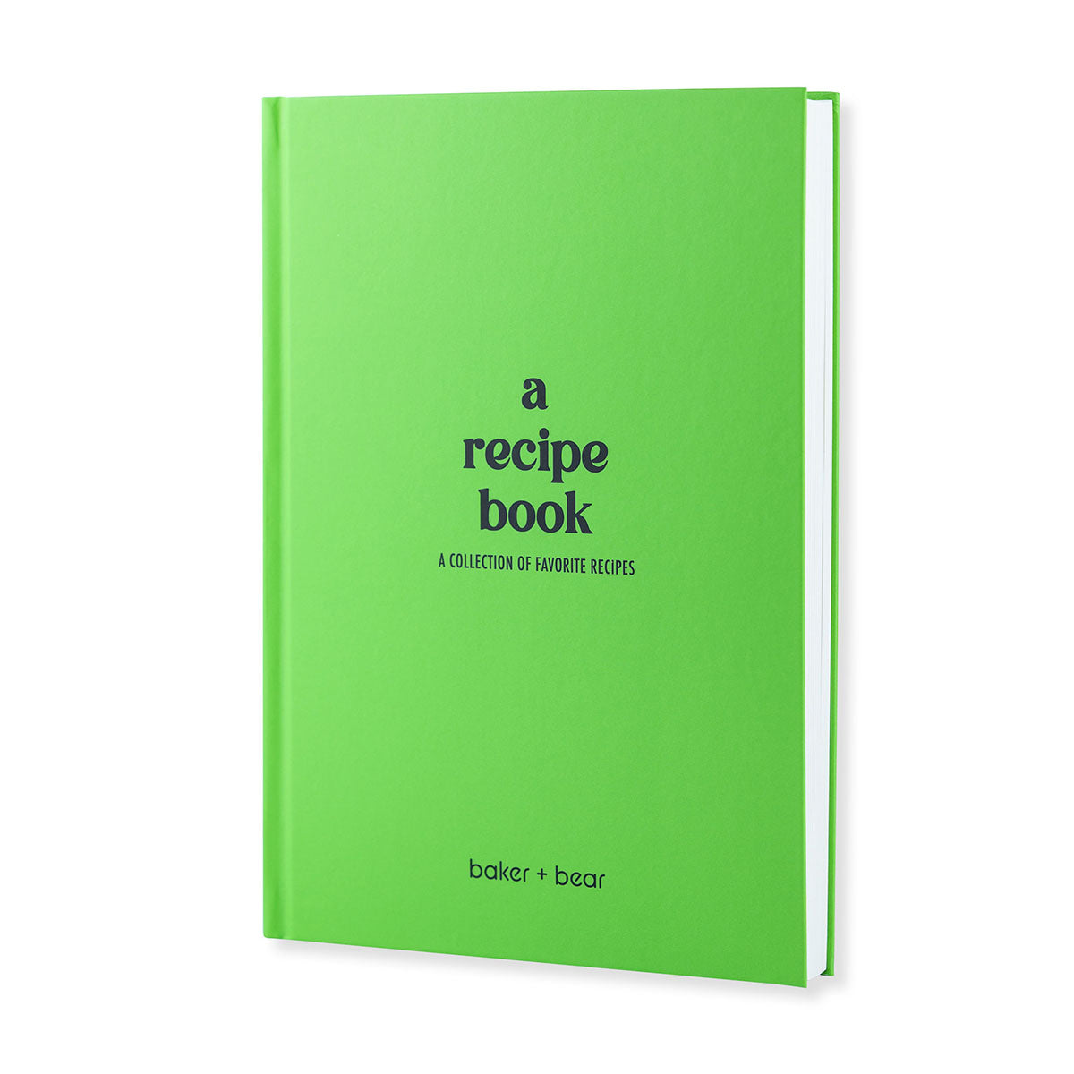 Recipe Book Journal - Apple Green