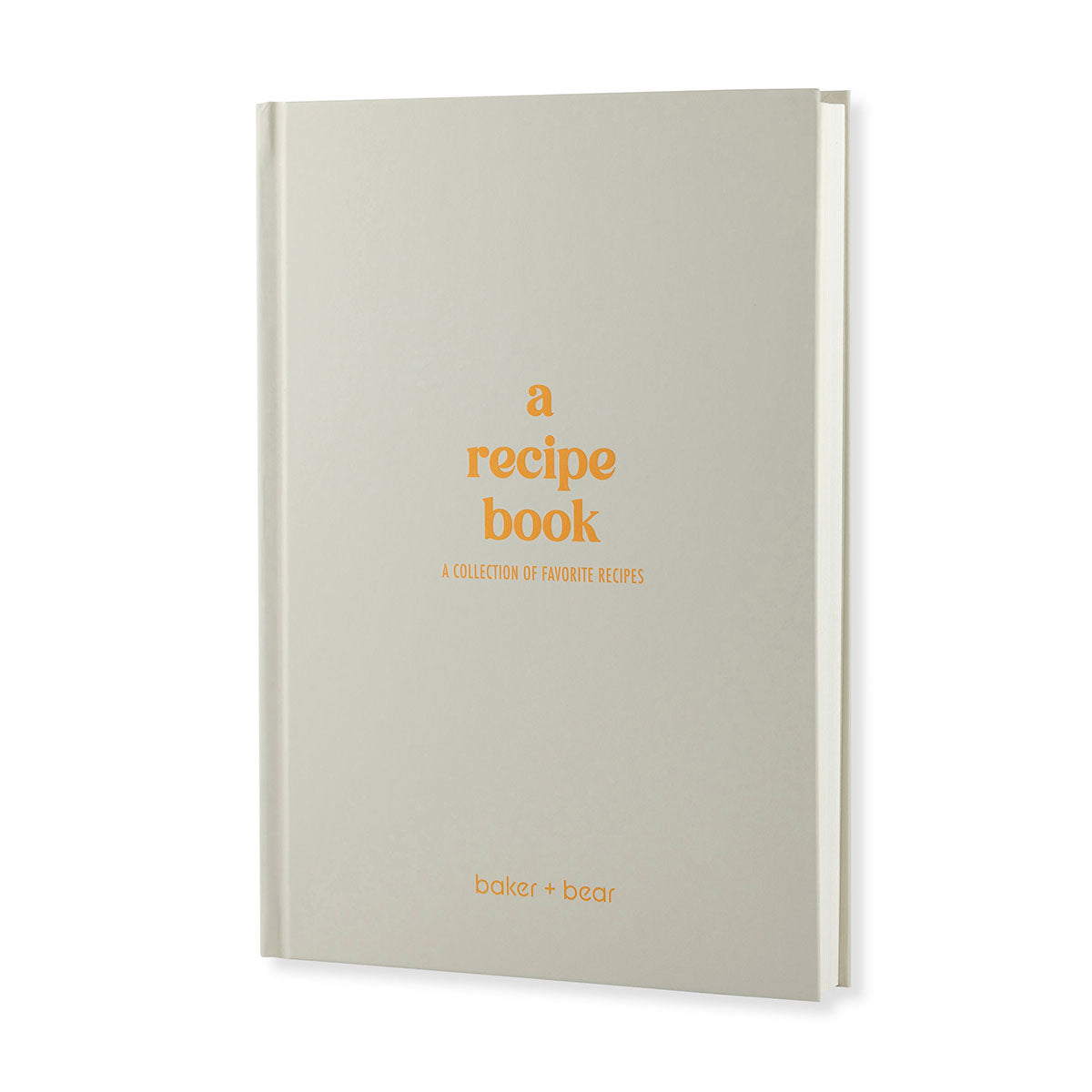 Recipe Book Journal - Stone