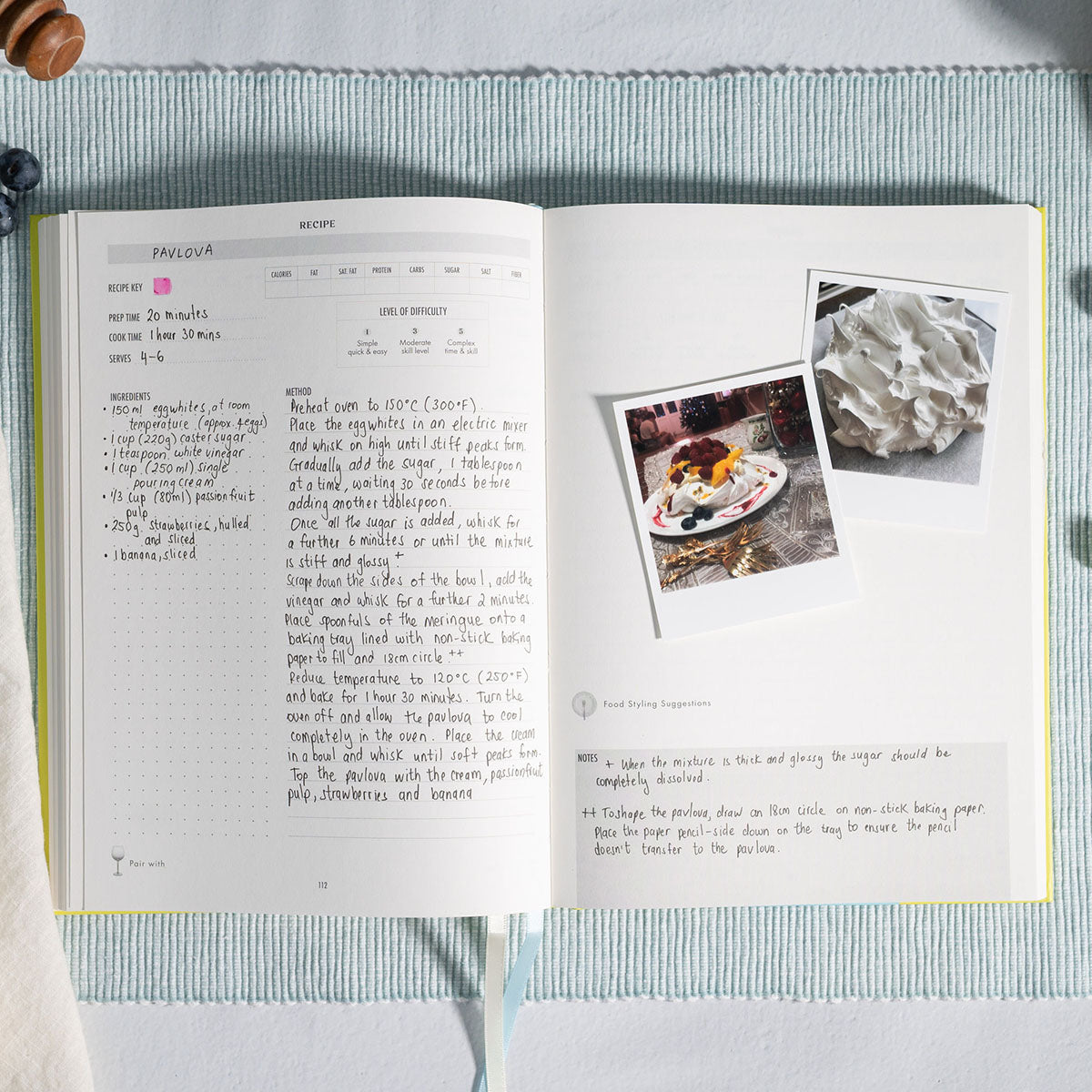 Recipe Book Journal - Citrus