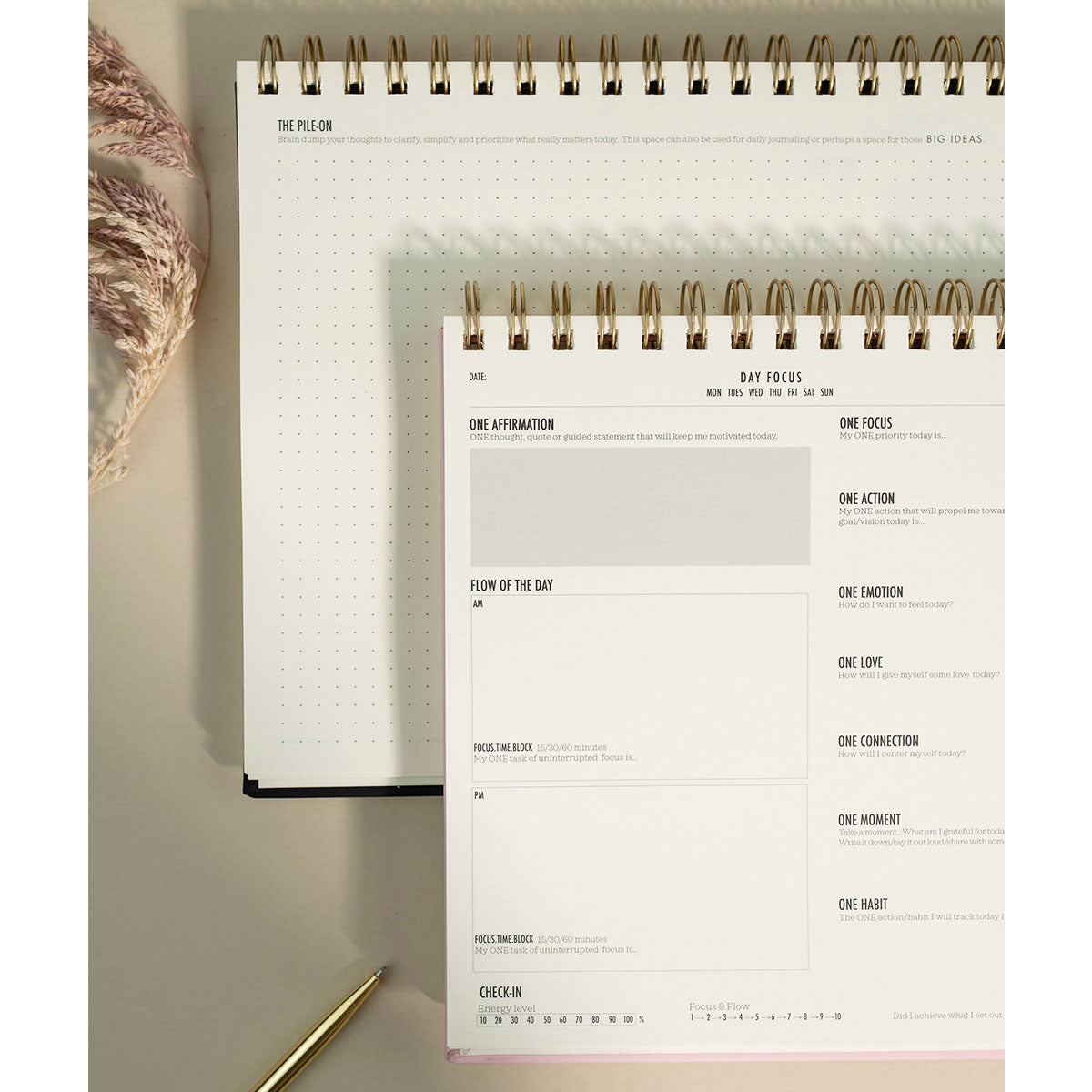 Daily Planner (Natural Linen)