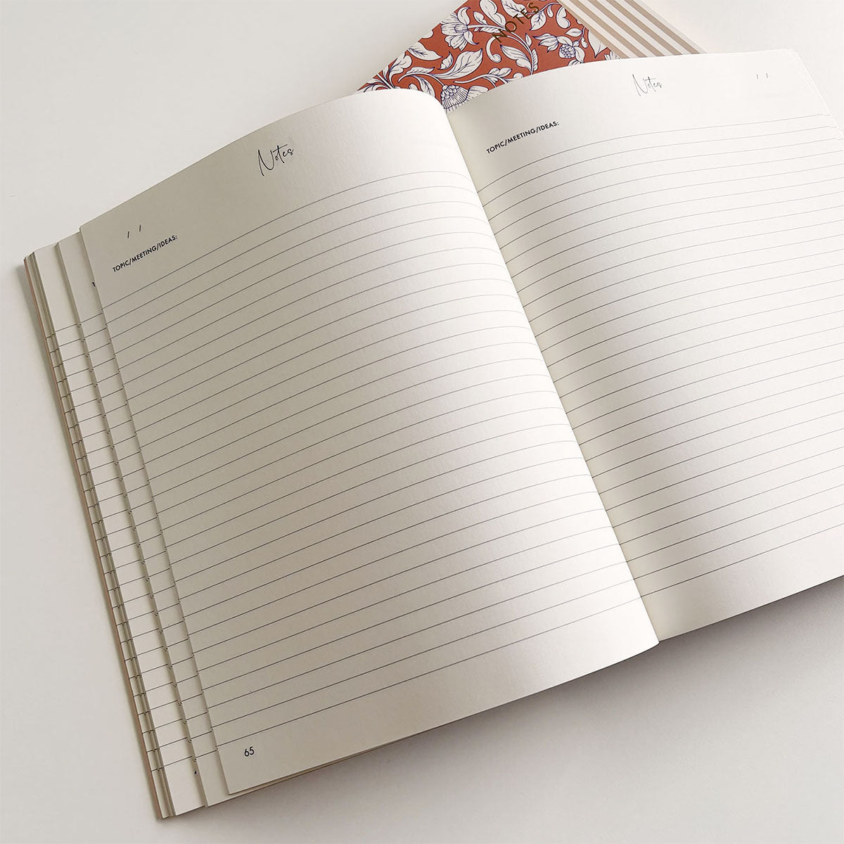The Daily Companion Notebook (Camel Stripe)