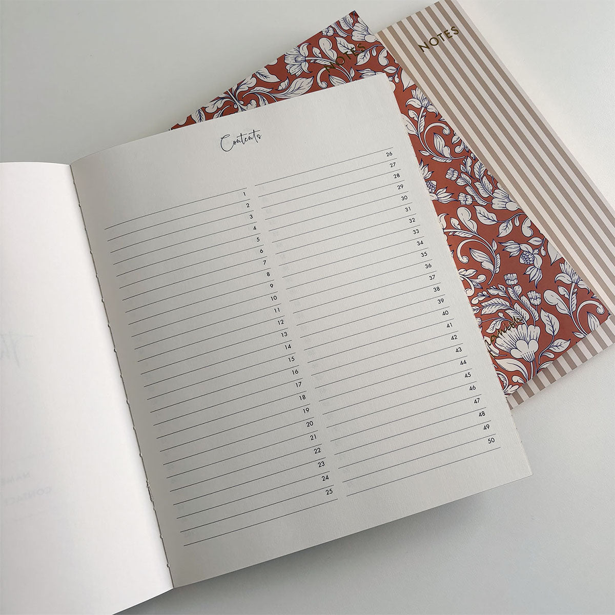 The Daily Companion Notebook (Camel Stripe)