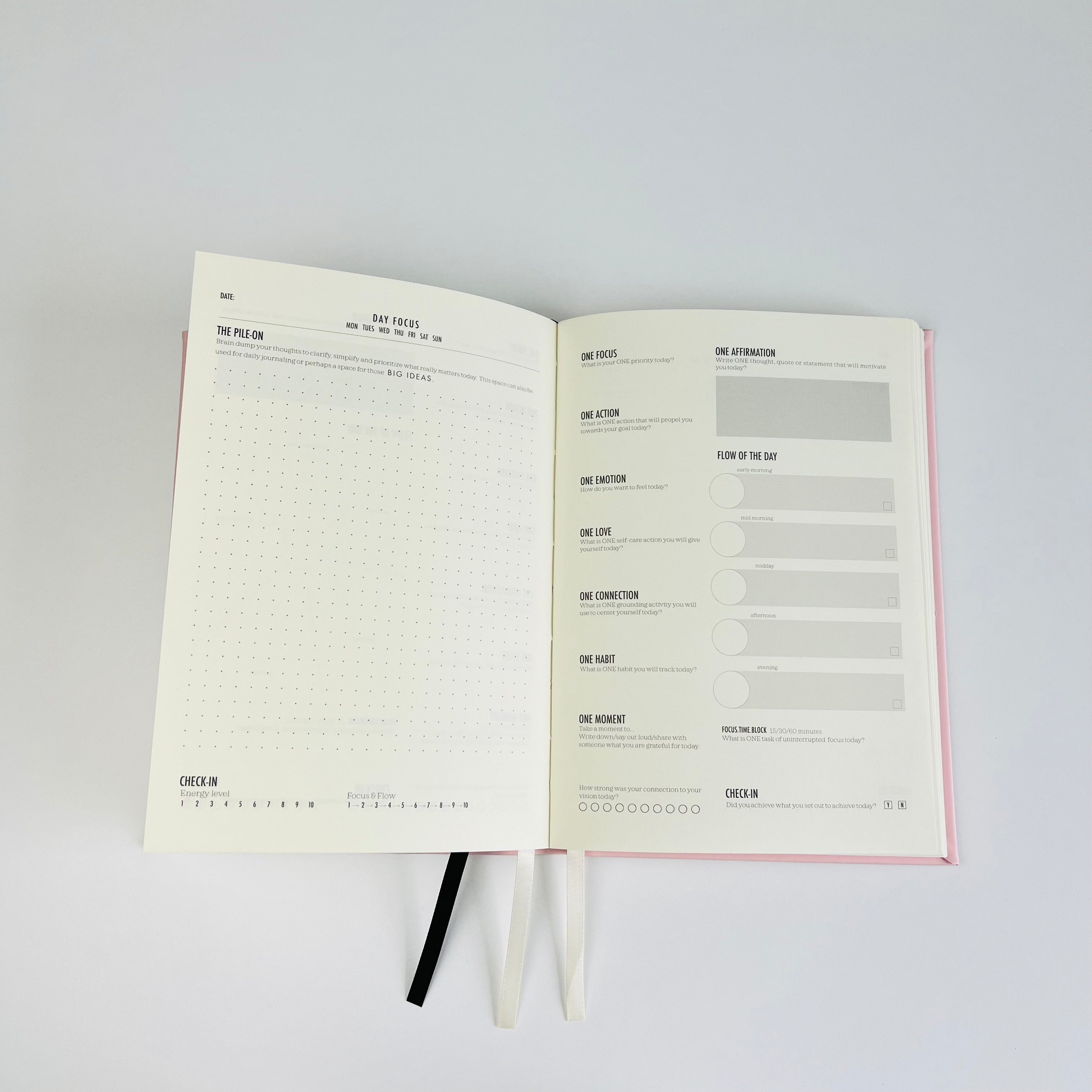 Daily FOCUS Planner (Pink)