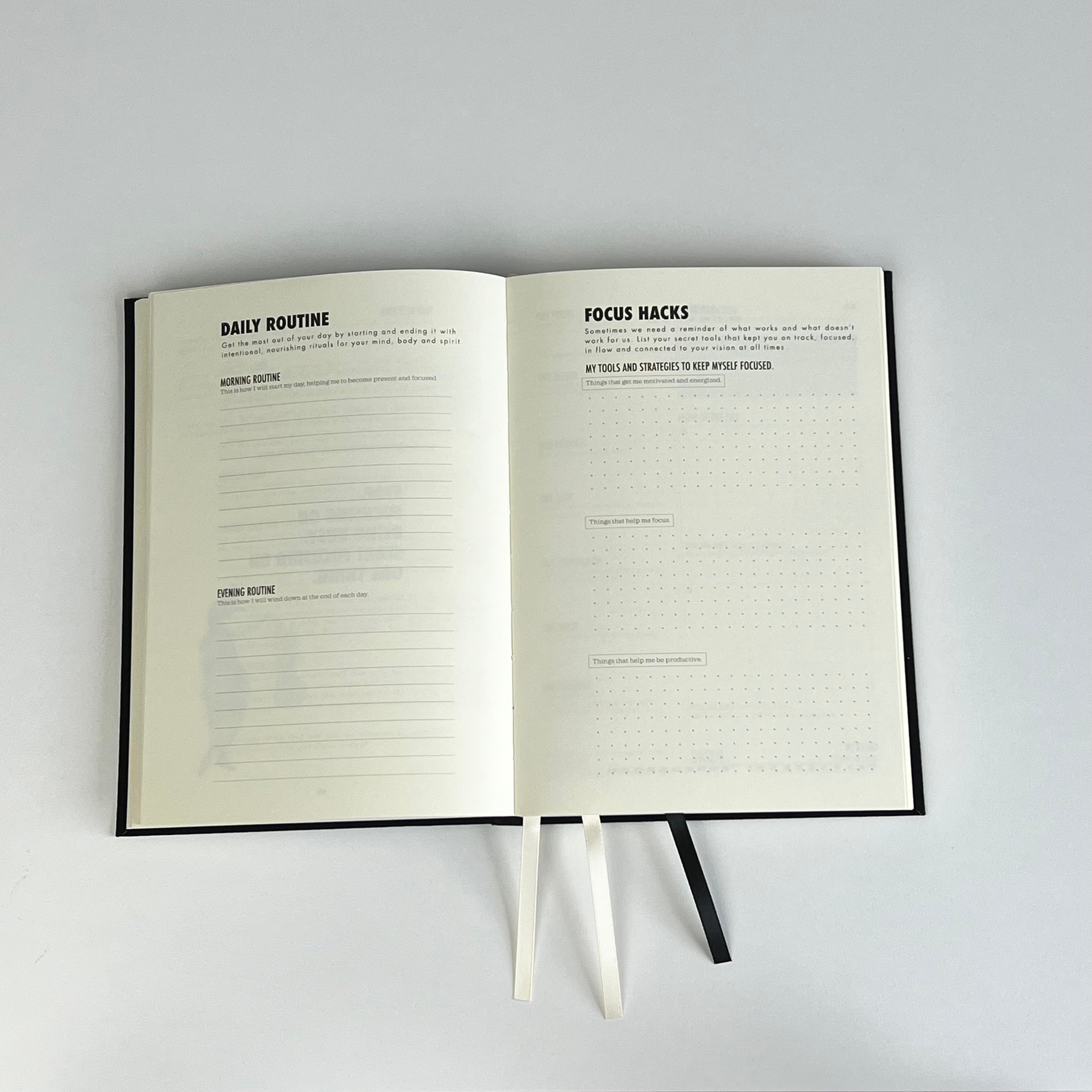 Daily FOCUS Planner (Black)