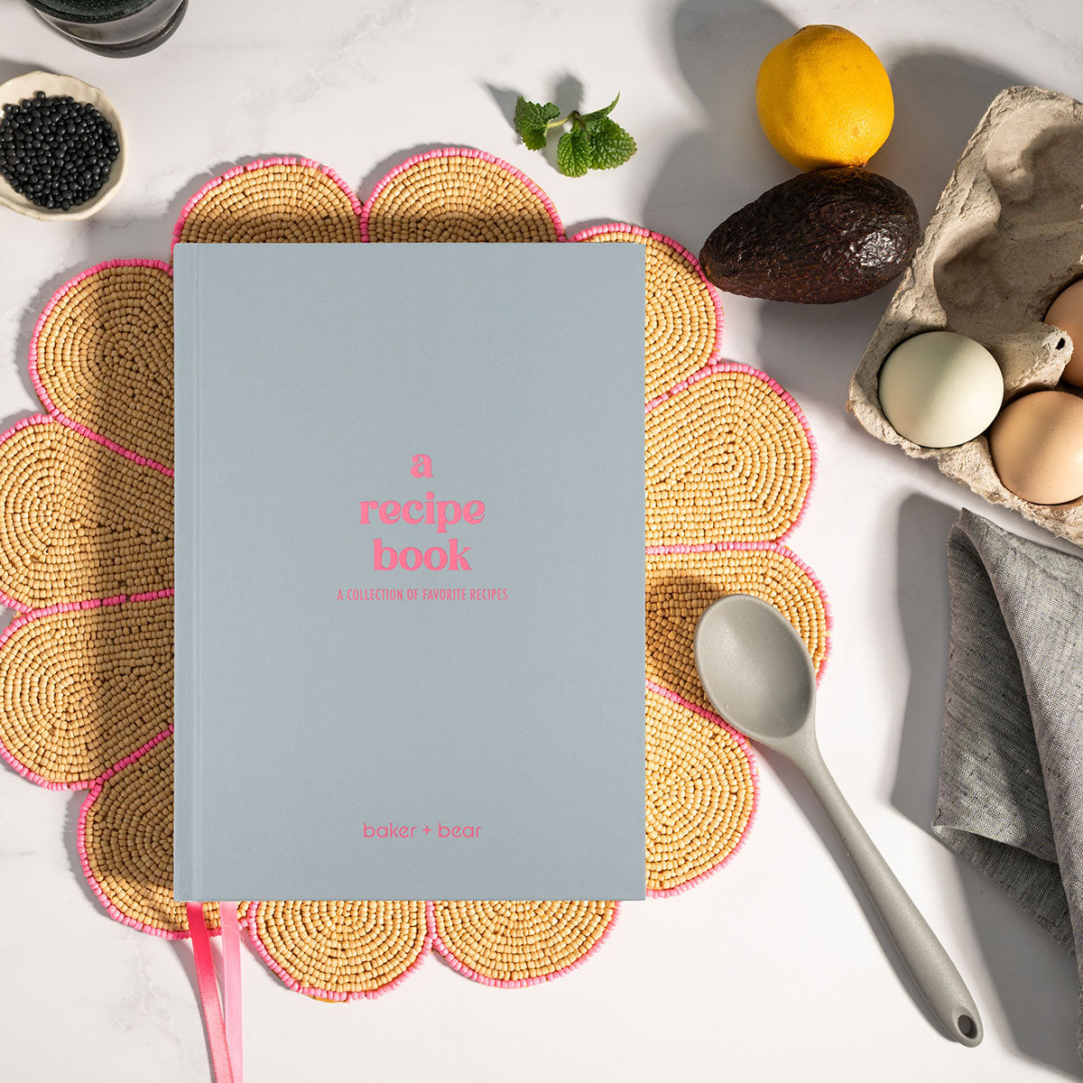 Recipe Book Journal - Gray