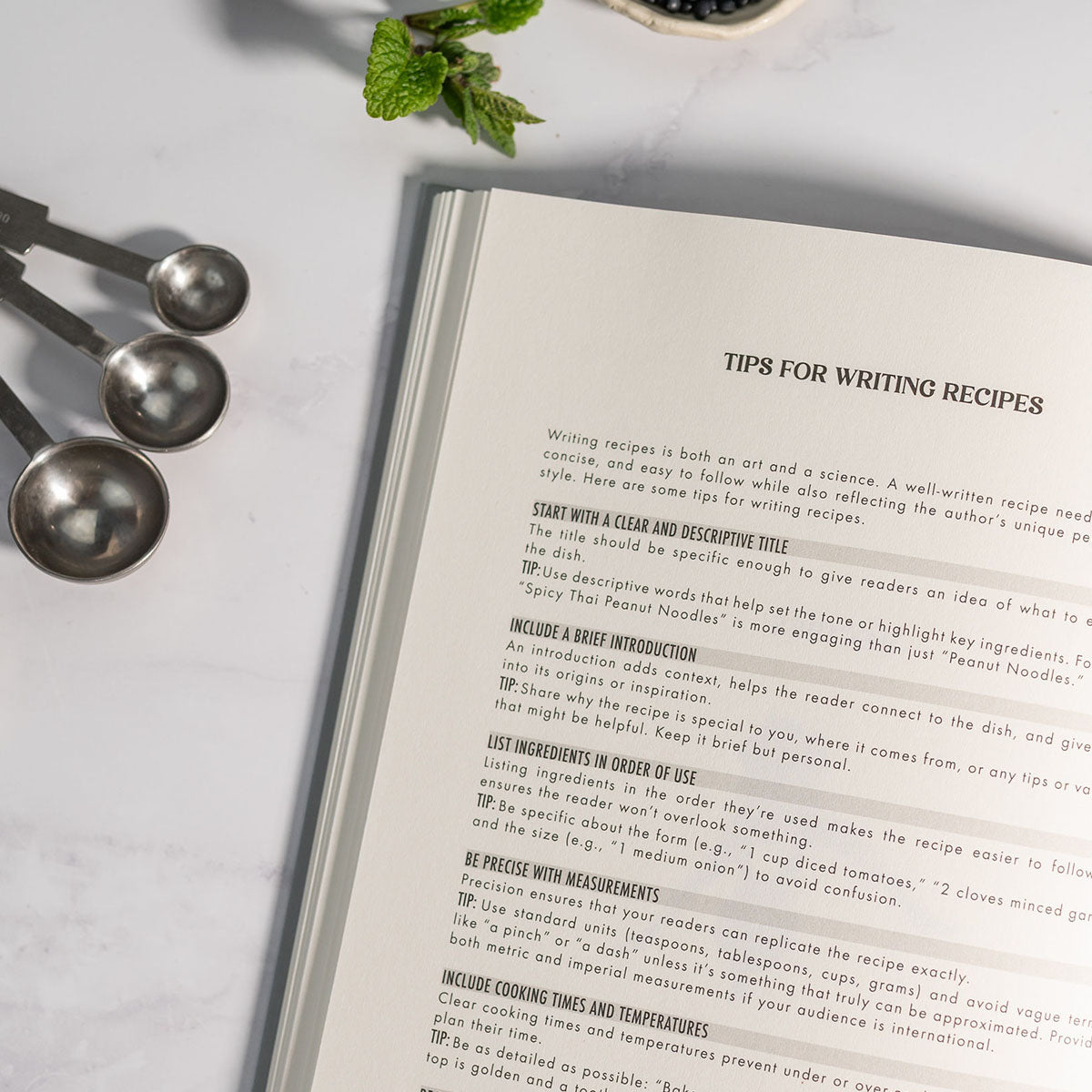 Recipe Book Journal - Gray