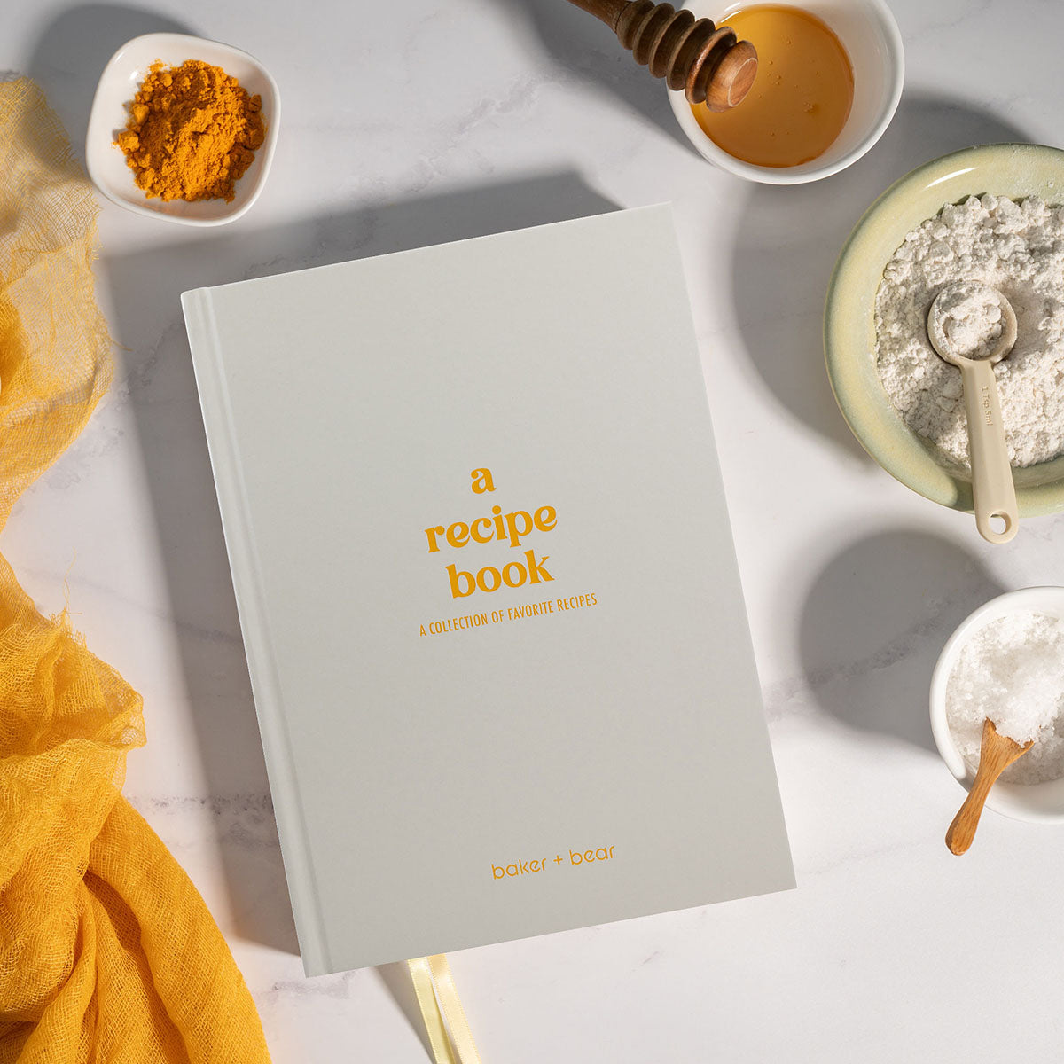 Recipe Book Journal - Stone