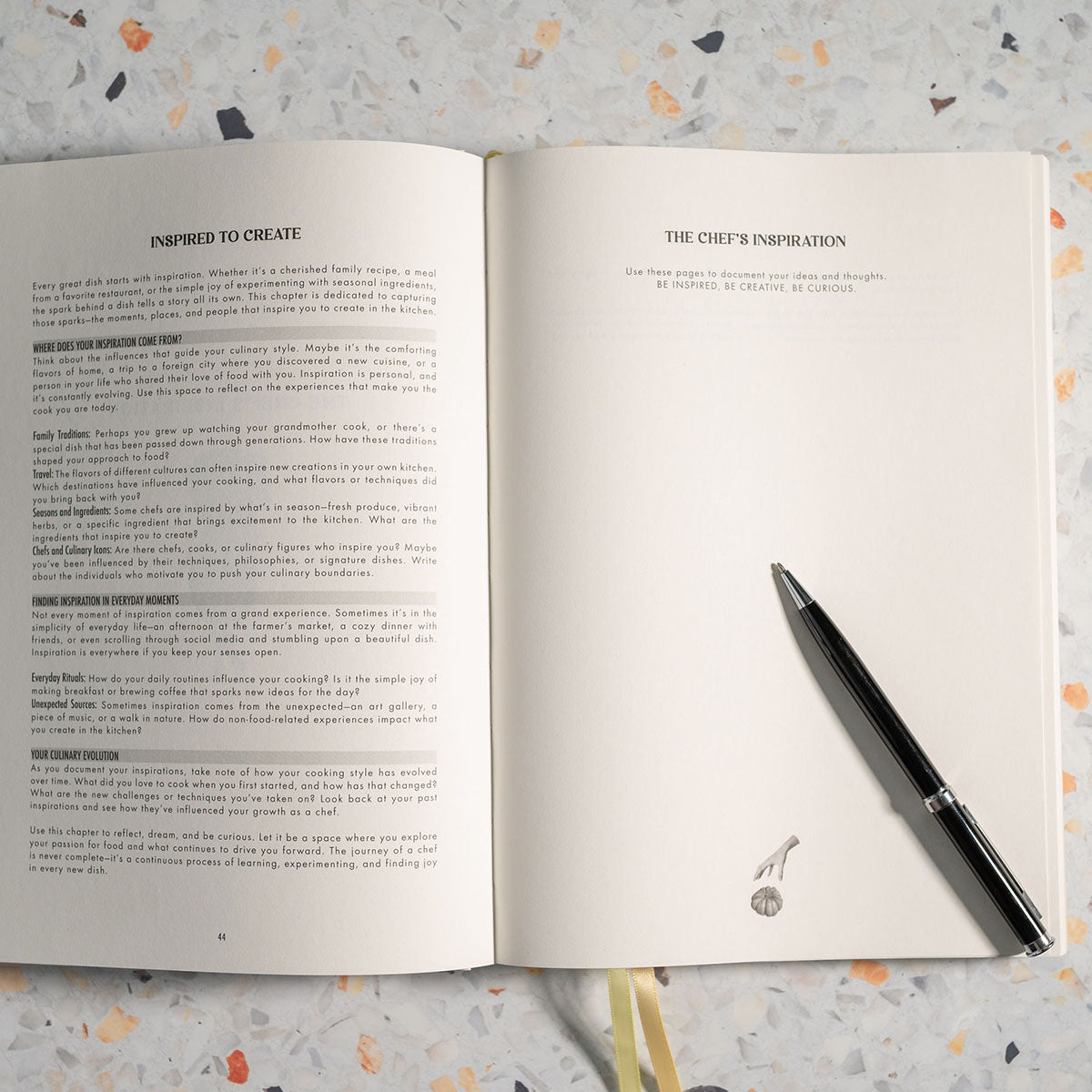 Recipe Book Journal - Stone