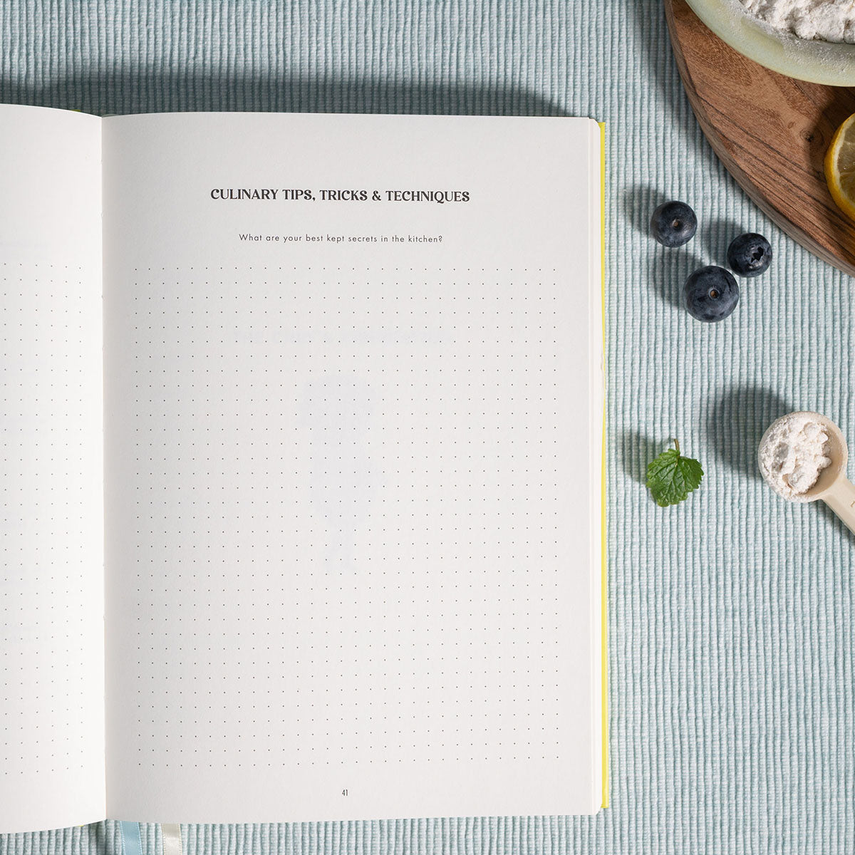 Recipe Book Journal - Citrus